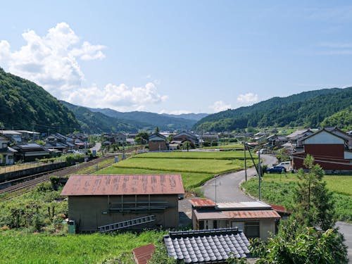 智頭病院周辺の景色