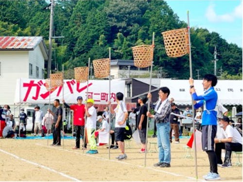 地域の運動会の様子